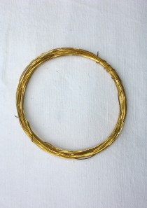 20-gauge Brass Snare wire (30 ft)