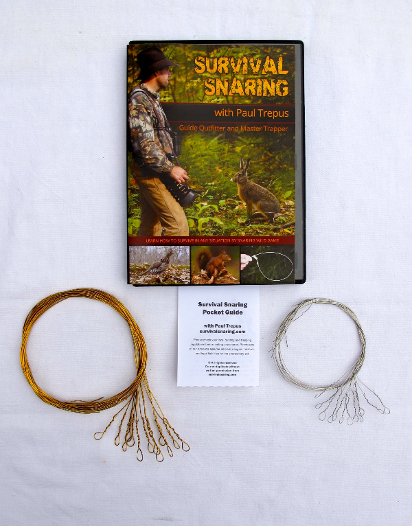Kit #1 Survival Snaring DVD with Wire Snares